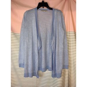 LOFT Striped Cardigan